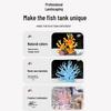 Aquarium Resin Coral Ornament Set: Simulated Coral Tree & Fish-Shrimp Hiding Decoration for Saltwater Tanks