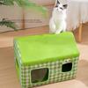 Stray Cat Nest Cat Air-conditioned Room Outdoor Rainproof Outdoor Waterproof Closed Cat House Pet Nest Suitable for All Seasons
