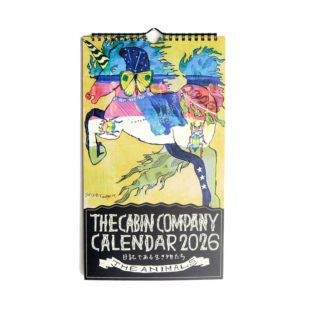 The Cabin Company Calendar 2026 THE ANIMALS Diary of Creatures Wall Calendar 2026 (2026)