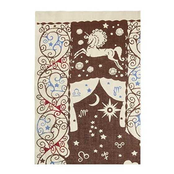 Kenema Tenugui (Hand Towel) - "Hitohira Roman Issui no Mugen" - Dyed by Hand - 36x90cm - 100% Cotton - Made in Japan