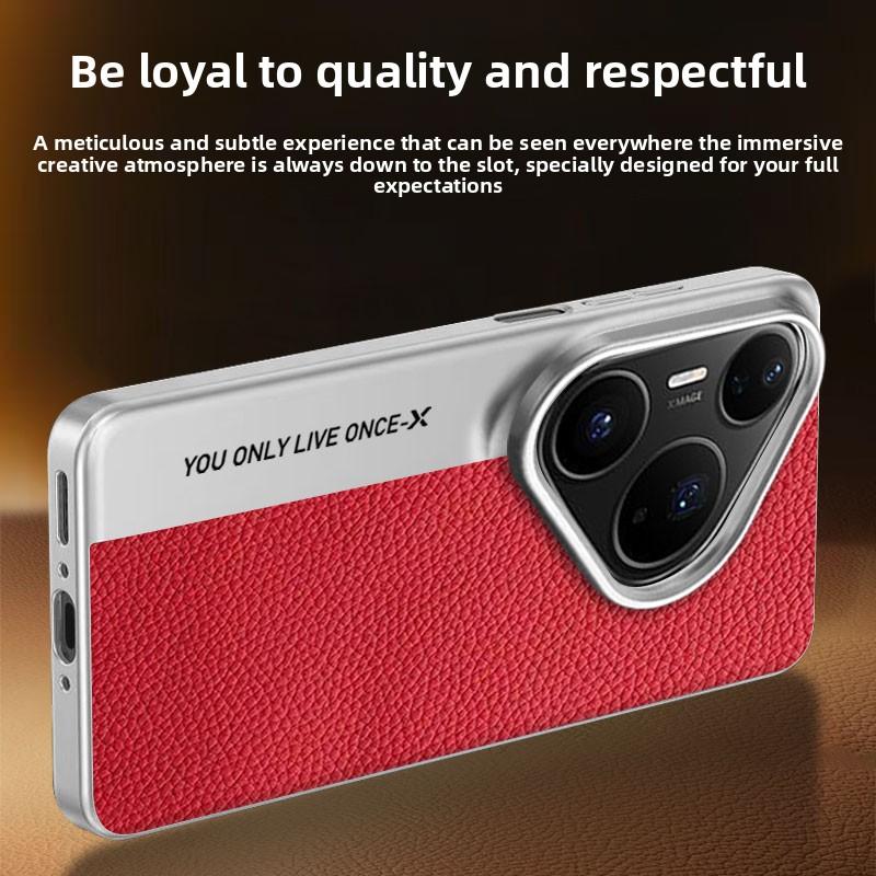For Huawei Pura 80 Ultra Case Luxury litchi Leather Camera Protective Back Cover Case For Huawei Pura 80 70 Pro Plus Phone Shell