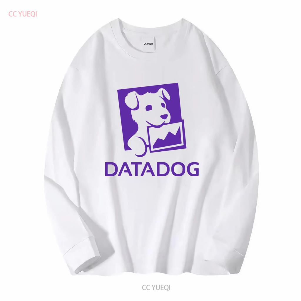 DATADOG Cloud Monitoring T Shirt Long or Short Sleeves Vintage Washed Streetwear Unisex Casual Comfortable Designer Clothes