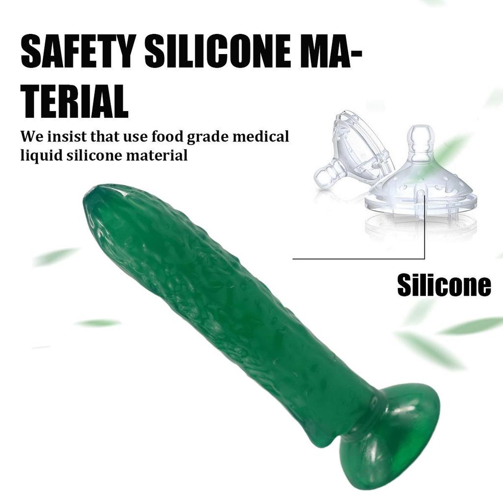 Cucumber Dildos For Women Men  Anal Plug Prostate Massager Female Masturbator Sex Toys