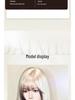 Platinum Gold Gradient Long Straight Cosplay Wig with Black Highlights for Women