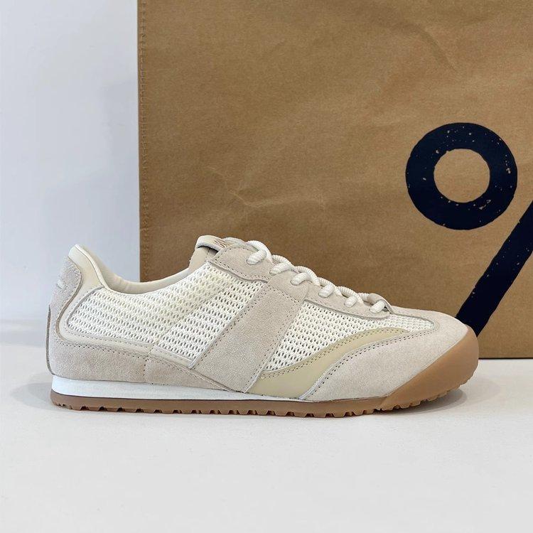 Fashion mesh breathable flat bottom German training shoes women's lightweight soft bottom soft surface sports and leisure shoes flat Forrest Gump shoe