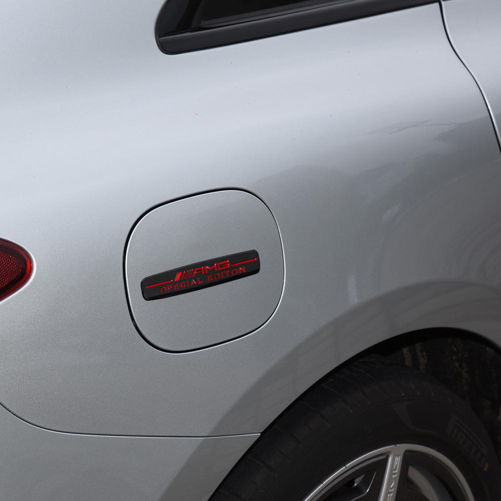 3D Aluminium Auto Karosserie Kofferraum SPEZIALAUSGABE Logo Aufkleber Auto Zubehör für Mercedes Benz AMG GLK W211 W212 W213 Smart Fortwo