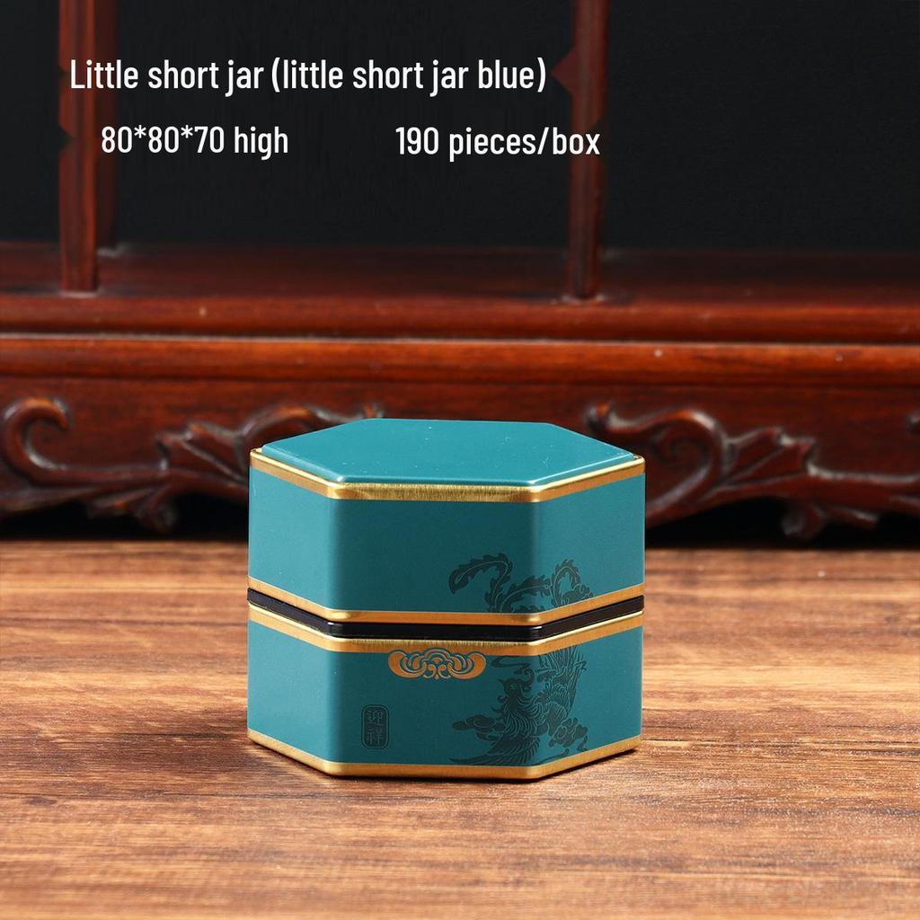 50g Chinese Style Sealed Tea Can for Black and Green Tea