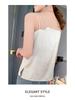 Women's V-Neck Mulberry Silk Camisole - Satin Inner/Outer Wear, Plus Size, Summer Top