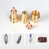 AB34-Copper Laser Nozzles Parts For Fiber Laser Welder Copper Laser Nozzles For SUP20S/T SUP21S/T