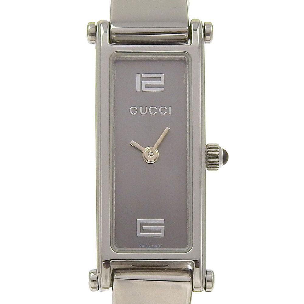 

GUCCI Watches 1500L grayDial Stainless Steel Quartz Analog display Women Used