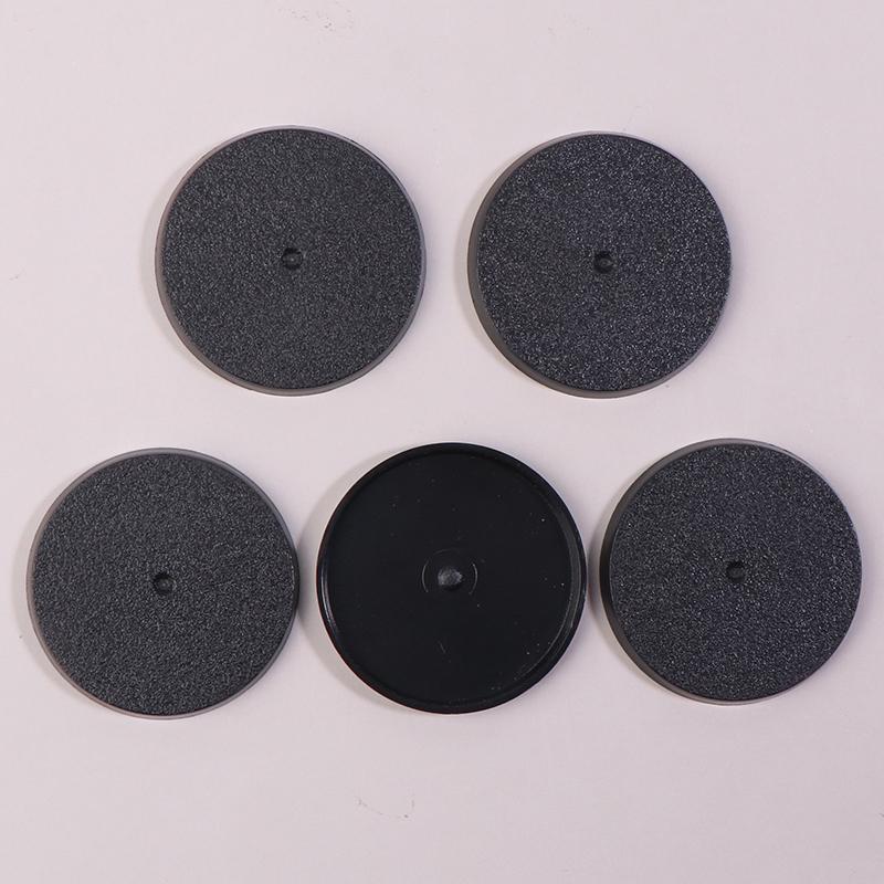 5Pcs 25Mm/32Mm/40Mm/50Mm/60Mm Round Bases For Miniature Table Games Tabletop Game Base Modeling Model Kit Diorama