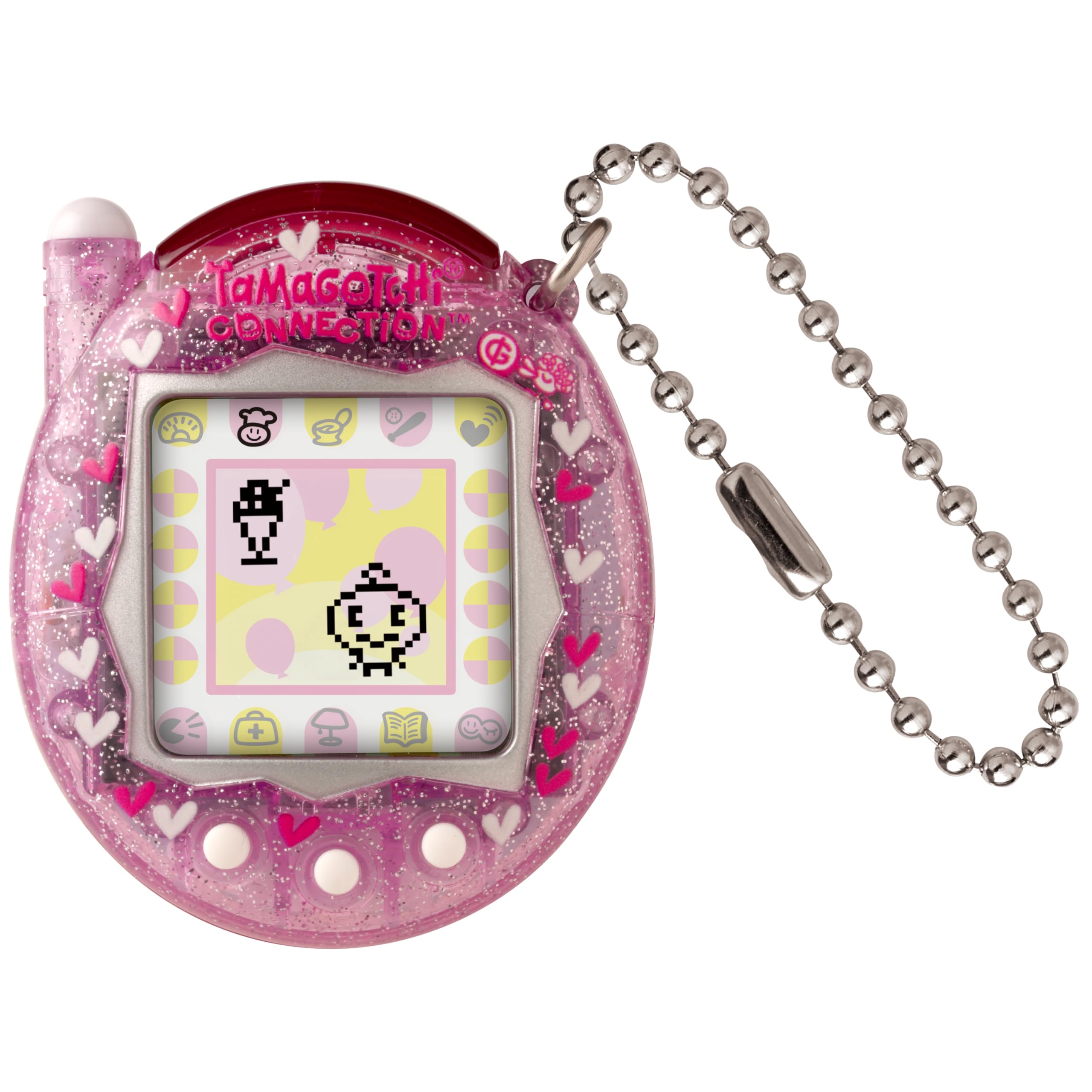 

Tamagotchi Connection Pink - Glitter. рожевий