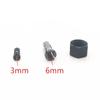 Spannzangenkappe mit Mutter Elektrischer Oberfräser Bohrfutter für Makita 906 763620-8 3mm 6mm 763627-4 GD0603 GD0601
