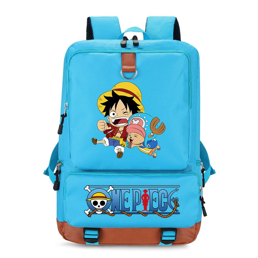 Popular Animation Peripheral Backpack Computer Bag Junior High School Students Personality Large Capacity Schoolbag