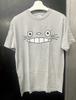 100% Cotton TOPS UNISEX TEES MENS WOMENS Totoro Parody T-Shirt Japan Anime Face Graphic Tee Unisex Gray New
