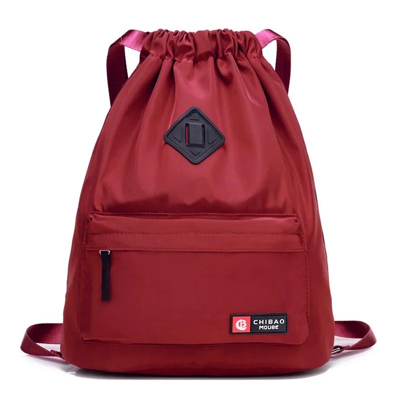 Bag Summer Waterproof Gym Bag Sports Bag Travel Drawstring Bag Outdoor Bag Backpack for Training Swimming Fitness Bags Softback