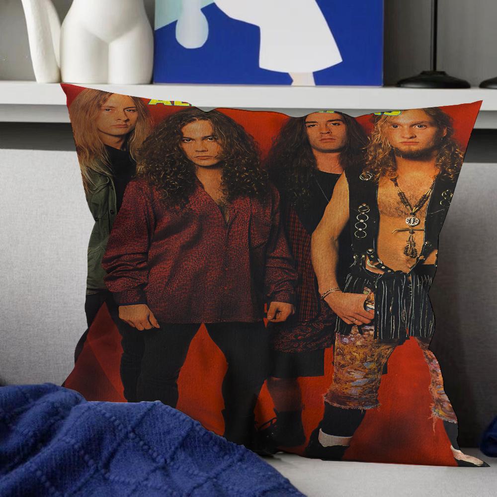 Alice In Chains Pillow Cover for Bedroom Room and Living Room Sofa Decorative Cushion Cover