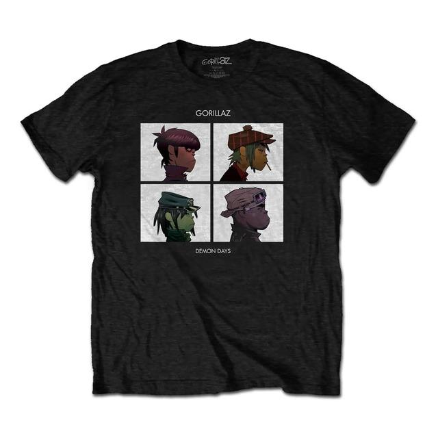 Camiseta Gorillaz Demon Days, Mercancia Oficial S