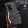 WANLONFENG YBP Series For Honor 200 Lite Magnetic Case with Tempered Glass Film PU+TPU Phone Cover Large Cutout