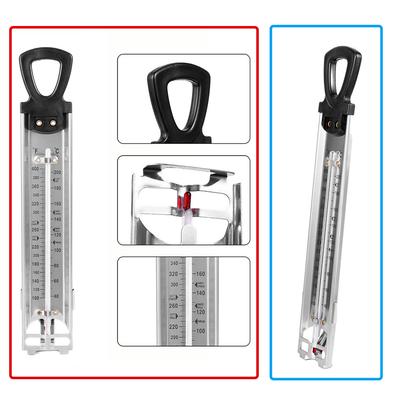 Stainless Steel Kitchen Craft Cooking Thermometer for Jam Sugar Candy Liquid Boiled Sugar Thermometer Tool Instrumentation