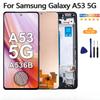 Οθόνη AMOLED Για Samsung A53 5G A536 Οθόνη LCD Οθόνη Αφής Ψηφιοποιητής Συναρμολόγηση Για Samsung A53 5G Ανταλλακτικά Οθόνης