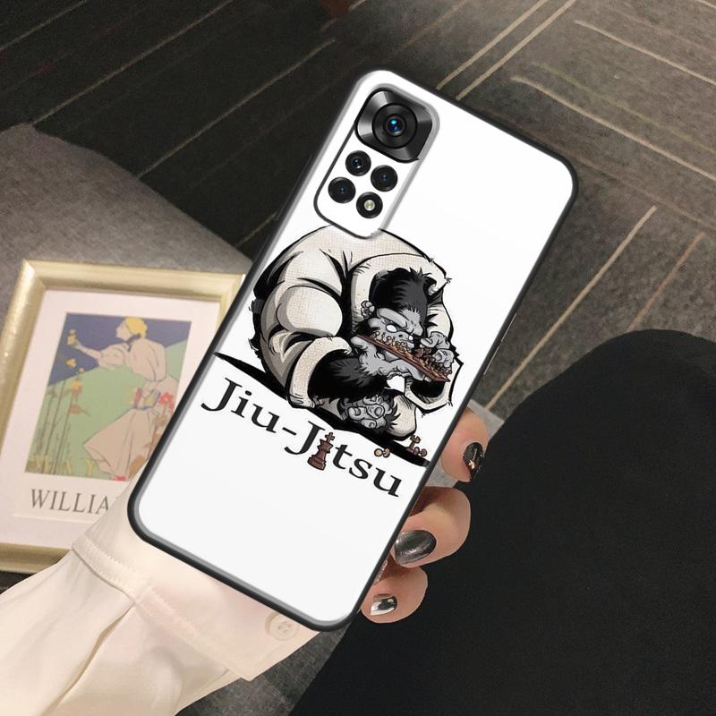 

BJJ Brazilian Jiu Jitsu Funda For Xiaomi Redmi Note 13 14 Pro 9 10 11 12 Pro 10S 11S 12S Redmi 13C 10C 12C 14C Case Redmi Note 13 4G