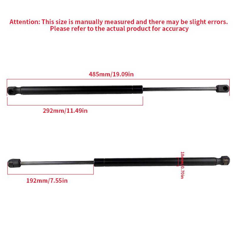 2PCS Rear Tailgate Damper For Hyundai i10 Hatchback I PA 2008-2013 With Spring Trunk Boot Gas Struts Lift support OEM HP821074