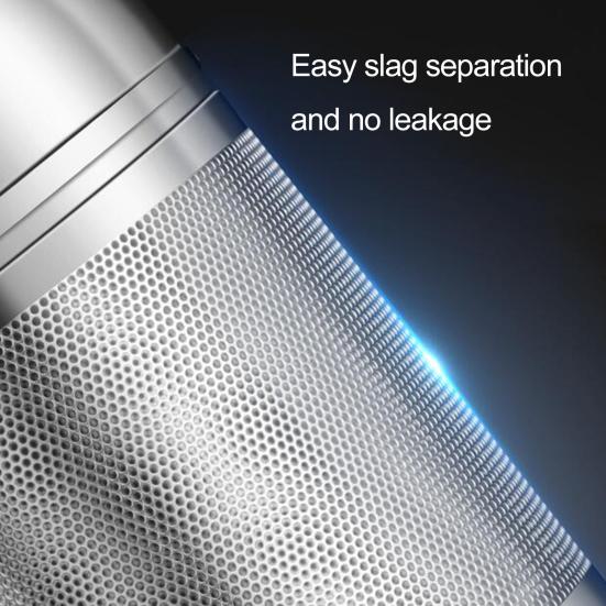 Tea Ball Strainer Food Grade Dense Holes Threaded Connection Large Capacity with Extended Chain Hook for Loose