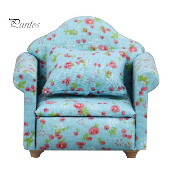 

1/6 1/12 Кукольный дом, мебель, модель дивана с подушкой, фигурка дивана, королевский стиль, хорошая детализация, микромасштабная сцена, реквизит для фотосессии, миниатюрный кукольный домик Single