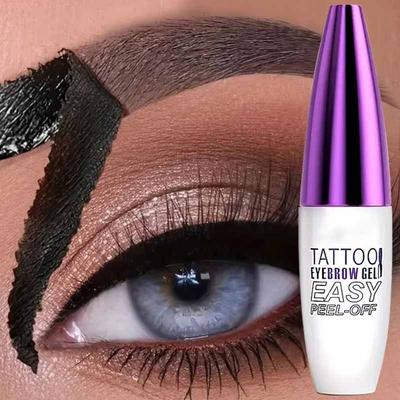 Haltendes 3 Tage Tattoo Einfach Abziehbar Augenbrauen Gel Creme Typen Langhaltend Wischfest Schweißresistent Wasserdicht Kosmetik