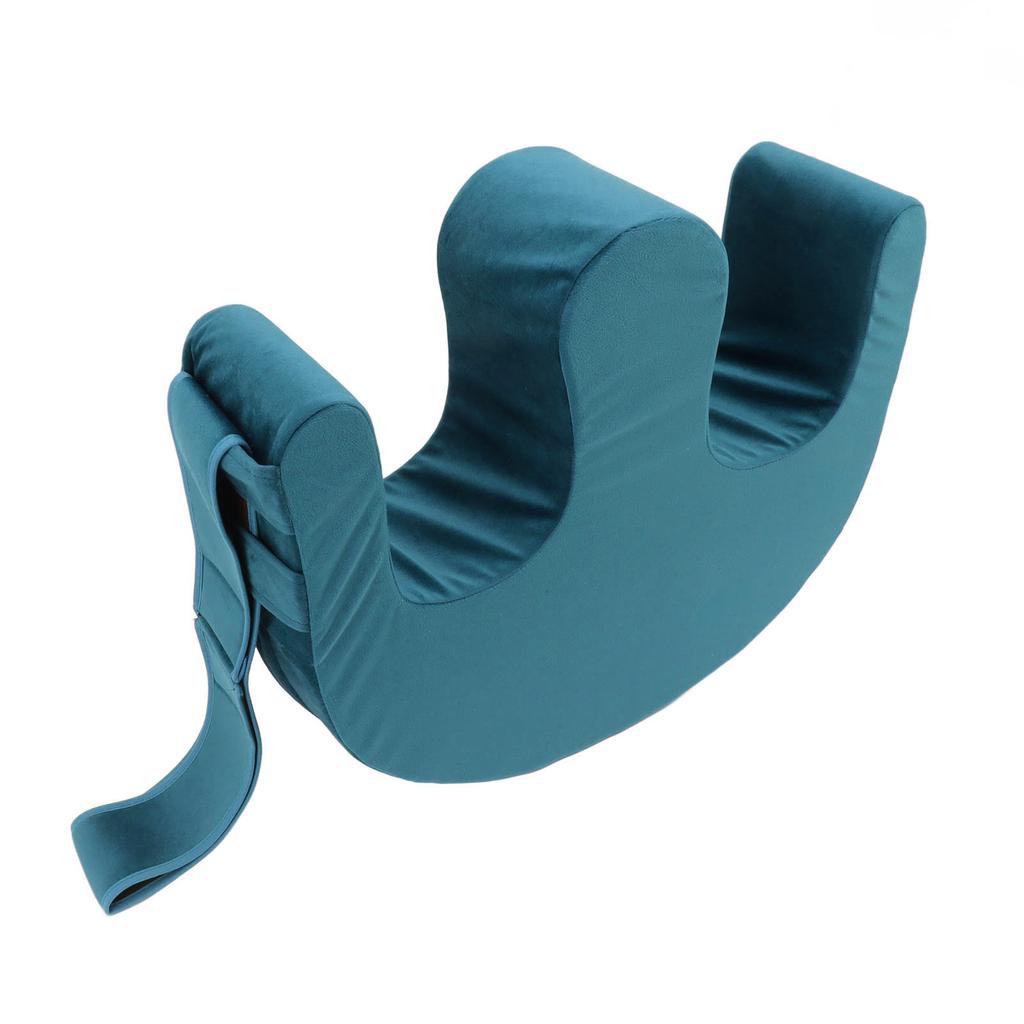 Dispozitiv de întoarcere pentru pacient imobilizat la pat, multifuncțional, cu pernă de întoarcere în formă de U cu flanelă bandajată