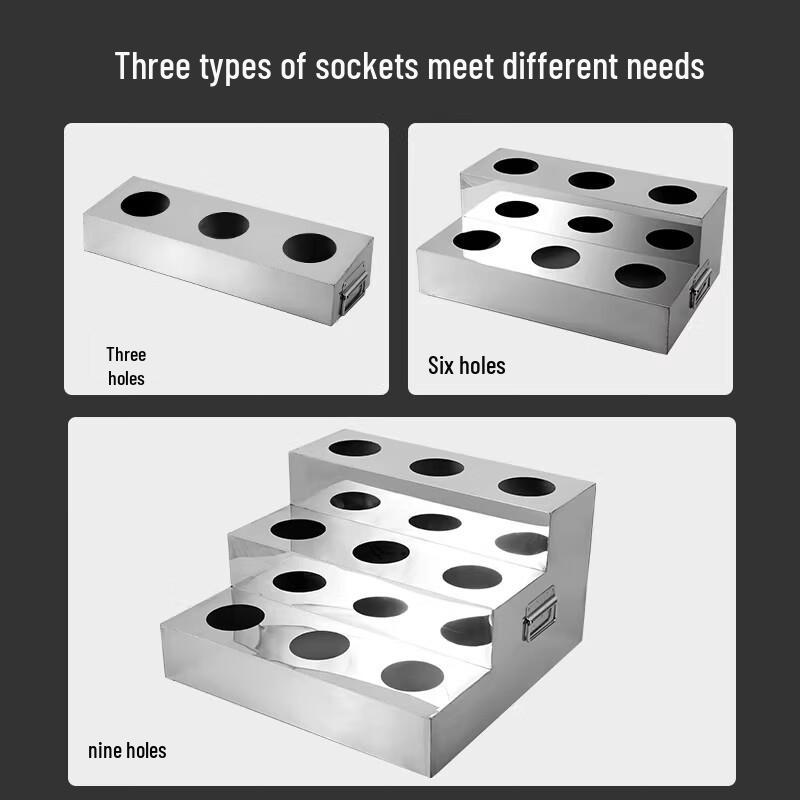 Stainless Steel Self-Service Condiment & Snack Display Stand