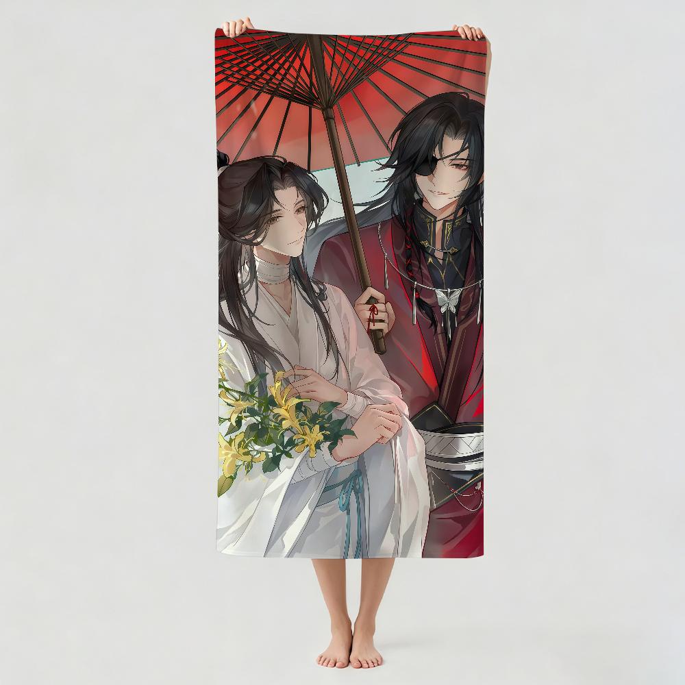 Anime H-Heaven O-Official's Blessing Towel Drying Bath Towel Applicable To Light Swimming Camping Yoga Beach Out