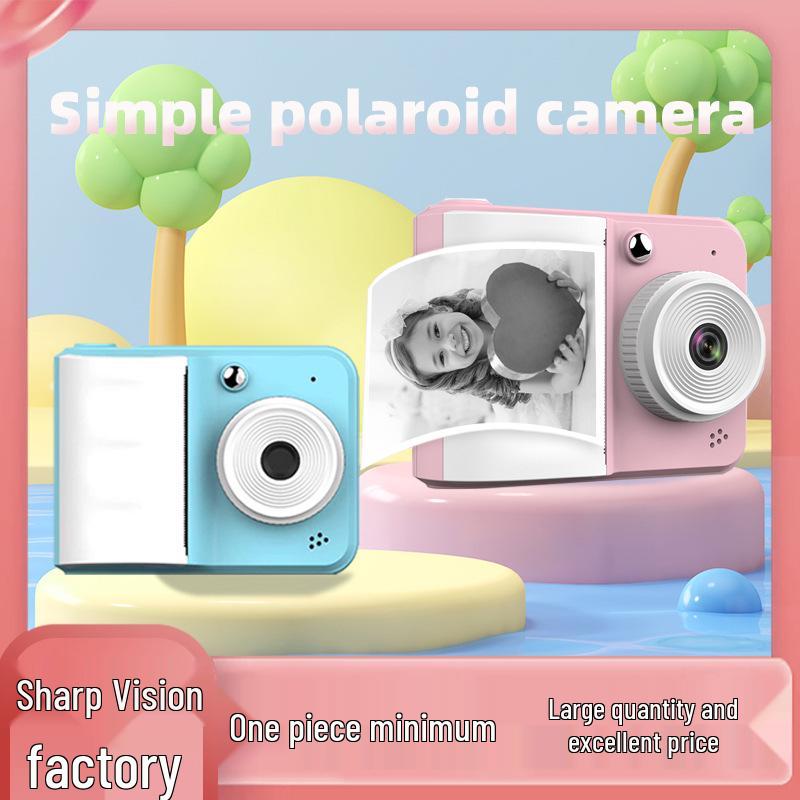 Kids' Instant Print Digital Camera - Fun Toy for Photos