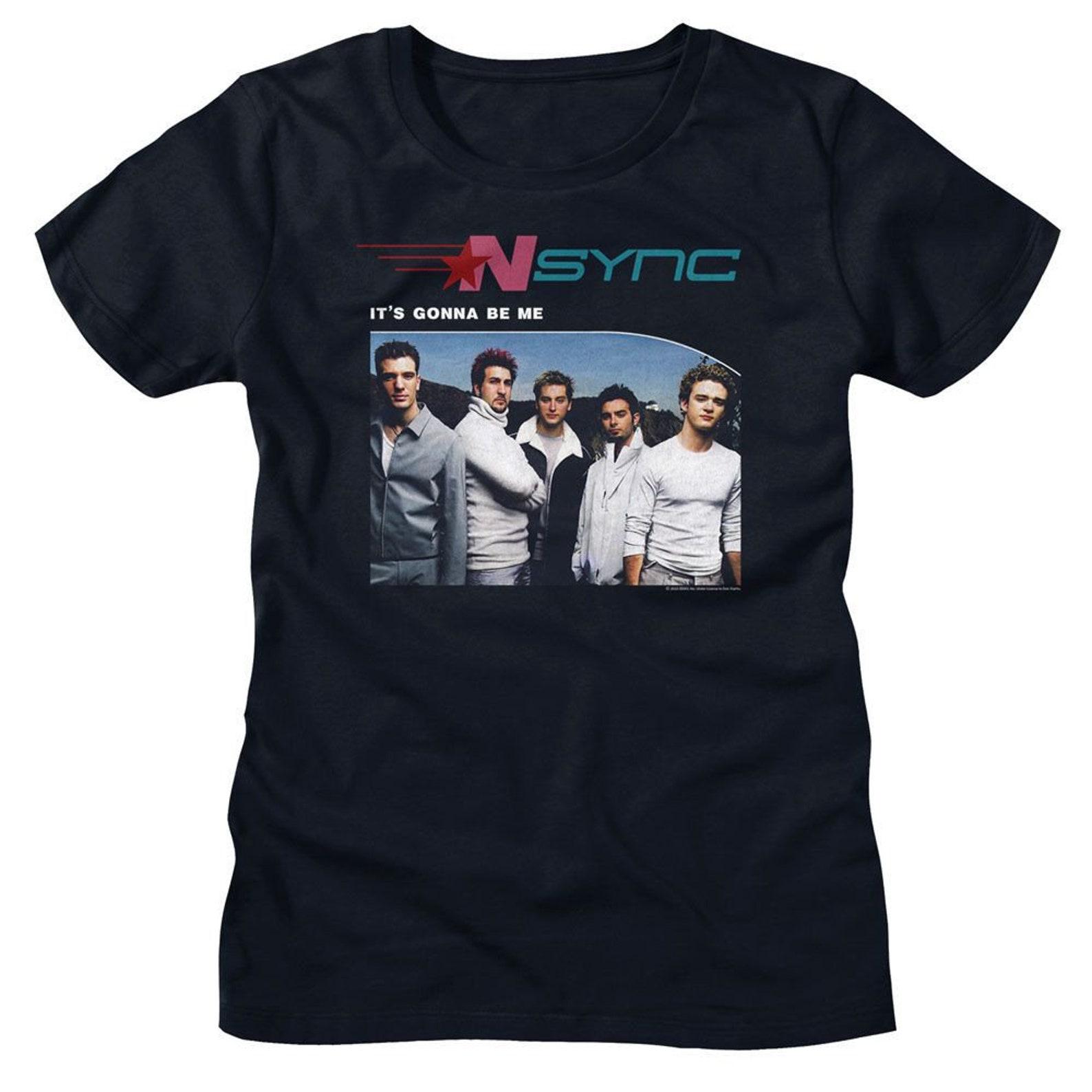 NSYNC Gonna Be Me Women s Navy Women s T-Shirt L