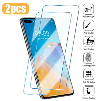 2 ADET Koruyucu Cam Huawei P40 P30 P20 Pro Mate 20 Lite E Ekran Koruyucu Huawei Nova 5T Y7 Y6 P Akıllı Z 2021 2019