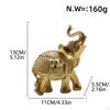 Modern Feng Shui Animal Sculpture Cow Cattle Elephant Figurine Resin Art Crafts Decorative Statue