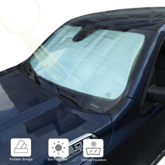 Car Front Windshield Sunshade Visor UV Protector Cover For Dodge Ram 1500 2018+