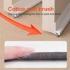 Door Bottom Seal Strip with Brush Weatherstripping for Draft Prevention Noise Reduction and Dust Protection Suitable for Various Door Types and Sizes