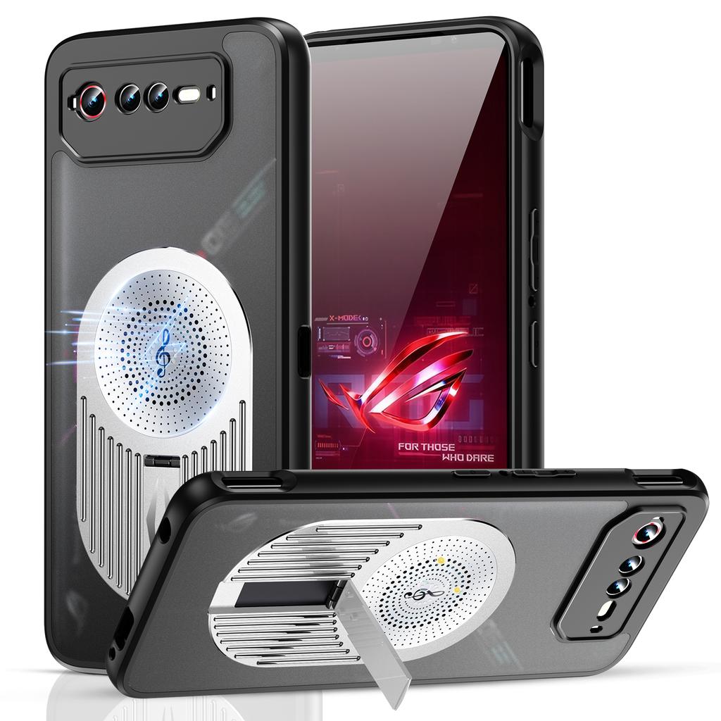 Pentru Asus ROG Phone 6 5G/Phone 6 Pro 5G/Phone 6D 5G Husă Magnetică Disipare Căldură Aromaterapie Suport Silicon+PC Husă Telefon