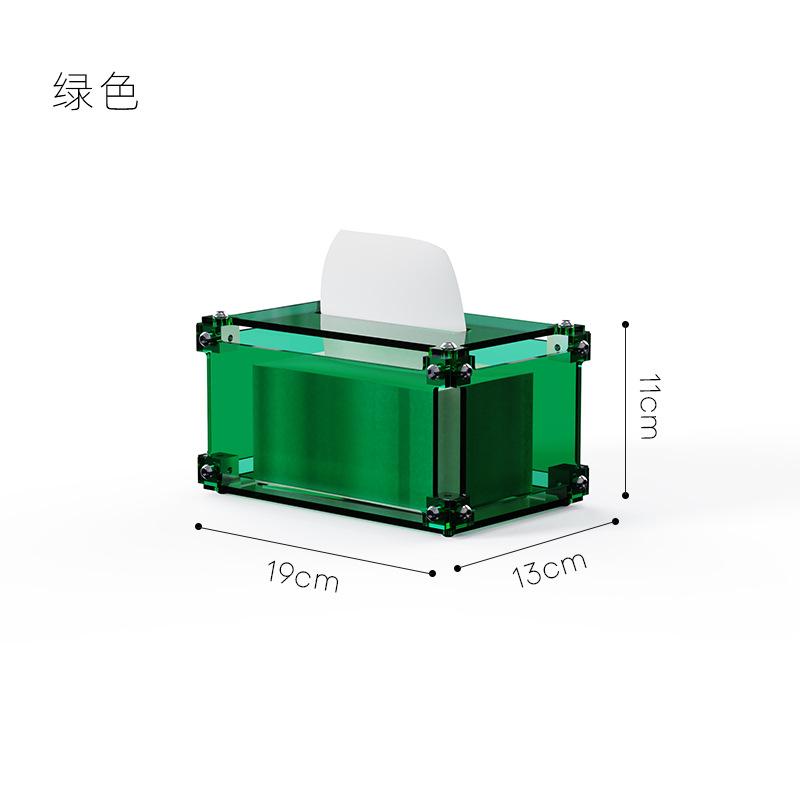 Nordischer Ins Stil Kreative Acryl Transparente Taschentuchbox Haushalt Wohnzimmer Schlafzimmer Esszimmer Nordische Aufbewahrungsbox
