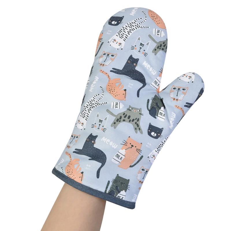 Cartoon Heat Resistant Oven Mitt (Single)