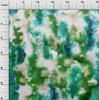 oneOone Baumwoll-Flex-grüner Stoff, Aquarell-Nähstoff, Meterware, bedruckt, DIY-Kleidung, Nähzubehör, 40 Zoll
