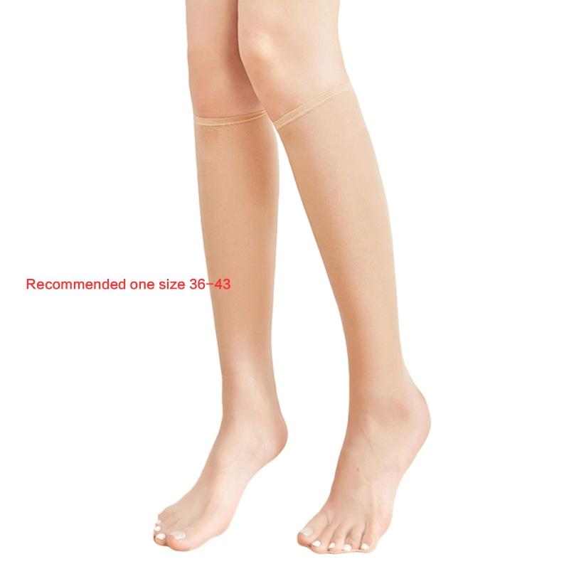 Women Stockings Summer Ultra-thin Transparent Crystal Silk Socks Stockings