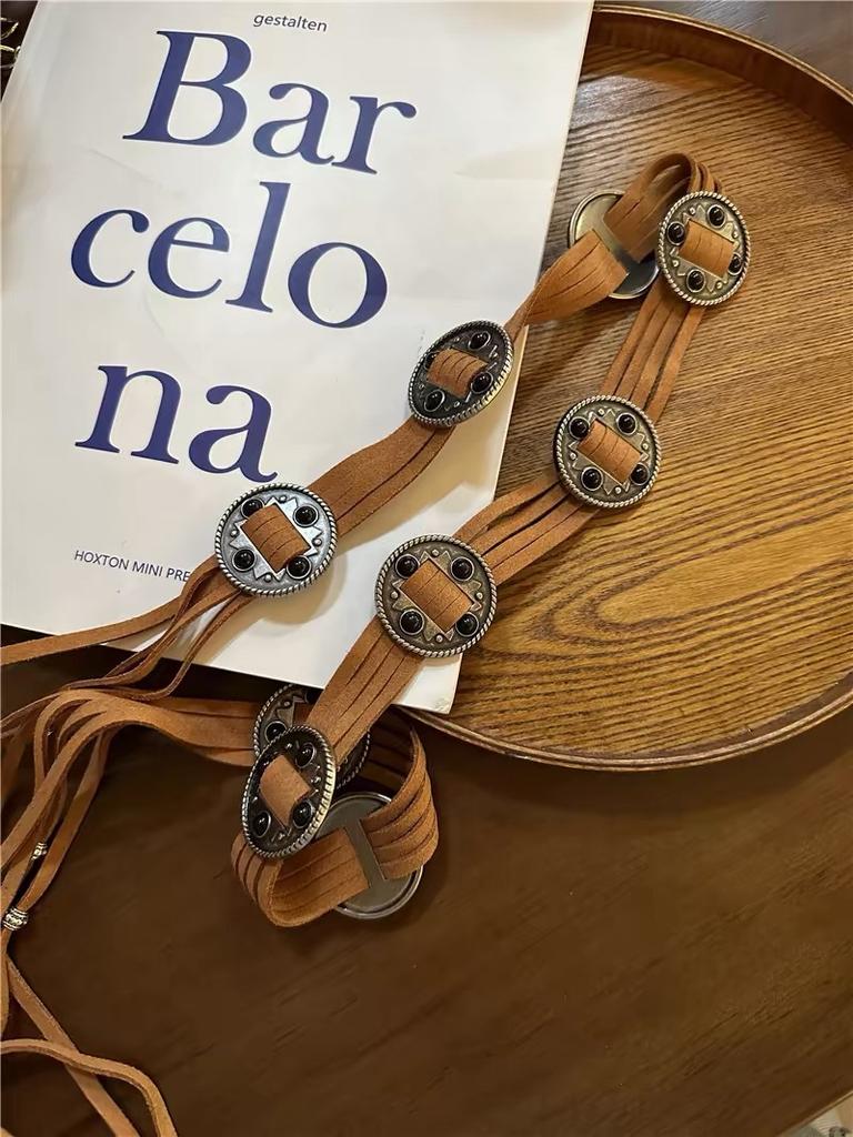 Summer Necklace Bohemian Super Moving Tassel Waist Chain Decorative With Skirt Versatile Ethnic Style Belt