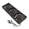 360mm 3 In 1 Computer Case Fan 5V ARGB 2200RPM 4 Pin PWM MFDB Dynamic Pressure Bearing 7 Blades Quiet Case Cooler Fan
