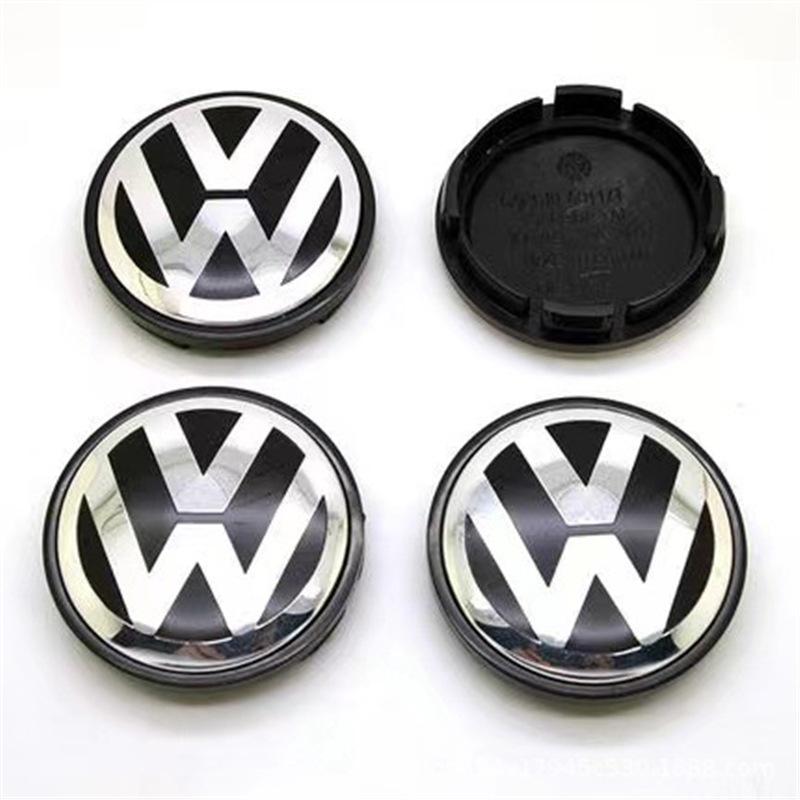 (56mm nálepka) 4ks 3D nový pro Volkswagen Znak auta Kryt středu náboje kola Odznak kryty nálepka Obtisk styling Příslušenství