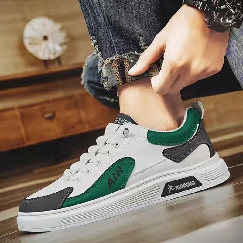 Light Non-slip Luxury Brand Men's Casual Shoes Chunky Sneakers Fashion 2025 Designer Male Casual Board Man's Vulcanize Shoes
