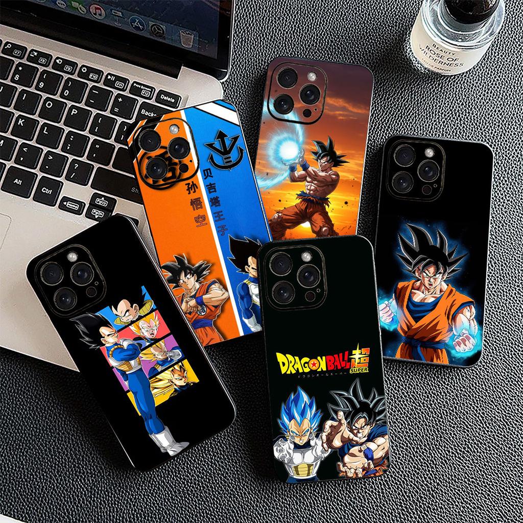 For Motorola Moto G86 G57 E14 E15 G14 G34 G67 G84 G24 A54 G15 Power E22 Phone Cover Soft Case Super Vegeta Dragons Gokus Balls Z