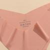 European and American seamless ice silk women's pure cotton file Xiyin light and seamless breathable and comfortable thong